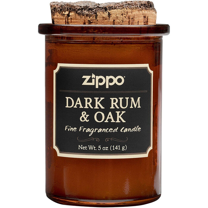 ZIPPO Spirit Candle Dark Rum and Oak Apothekerglas 7 cm braun
