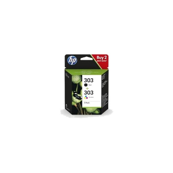 HP Druckerpatrone Multipack 303 schwarz, farbig