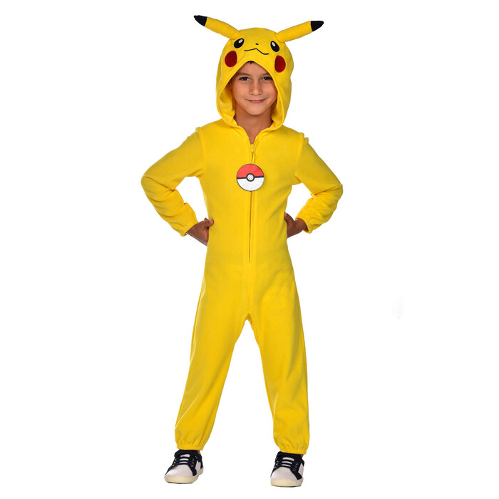 Kinderkostüm Pokémon Pikachu 3 - 4 Jahre gelb