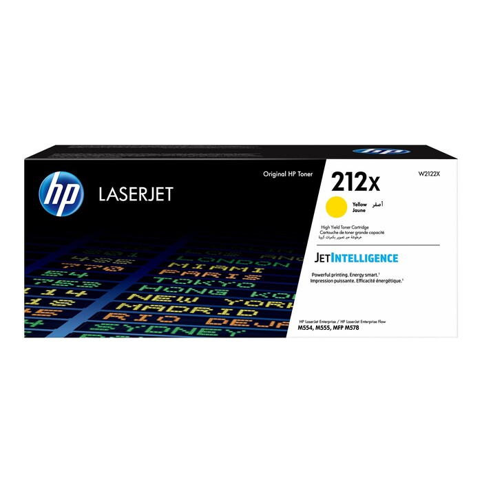 HP LJ Cartridge Nr.212X 10K yell.
