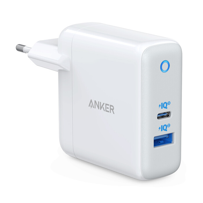 ANKER PowerPort Atom III USB-C 45W + USB-A 15W weiß