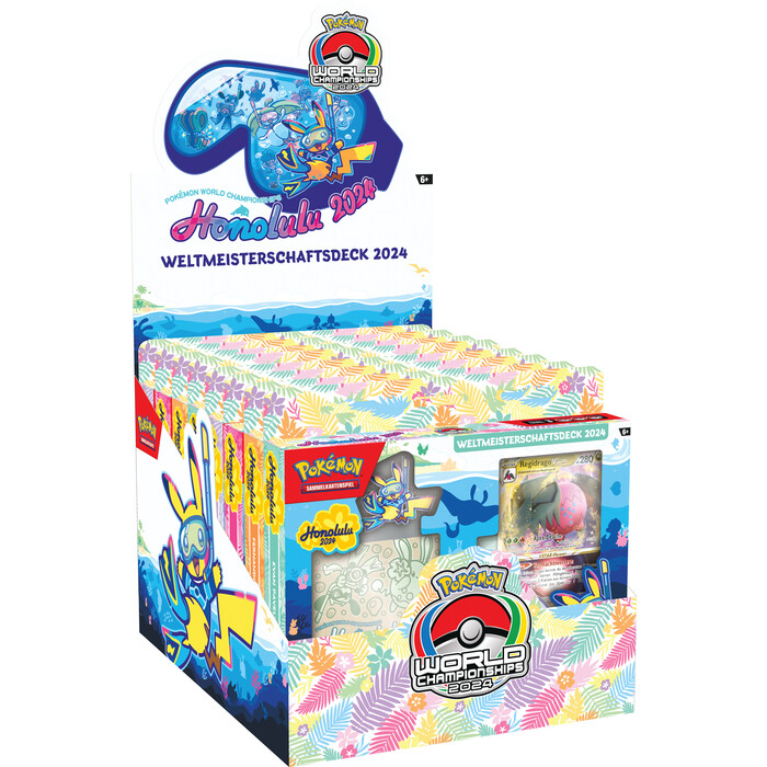 POKÉMON Weltmeisterschaftsdeck 2024 sortiert