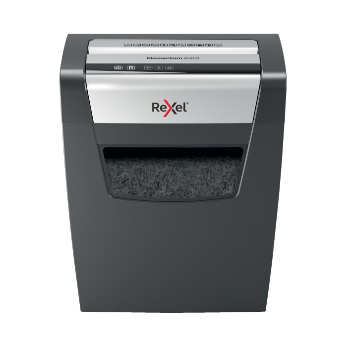 REXEL Aktenvernichter Momentum X410 23 Liter schwarz