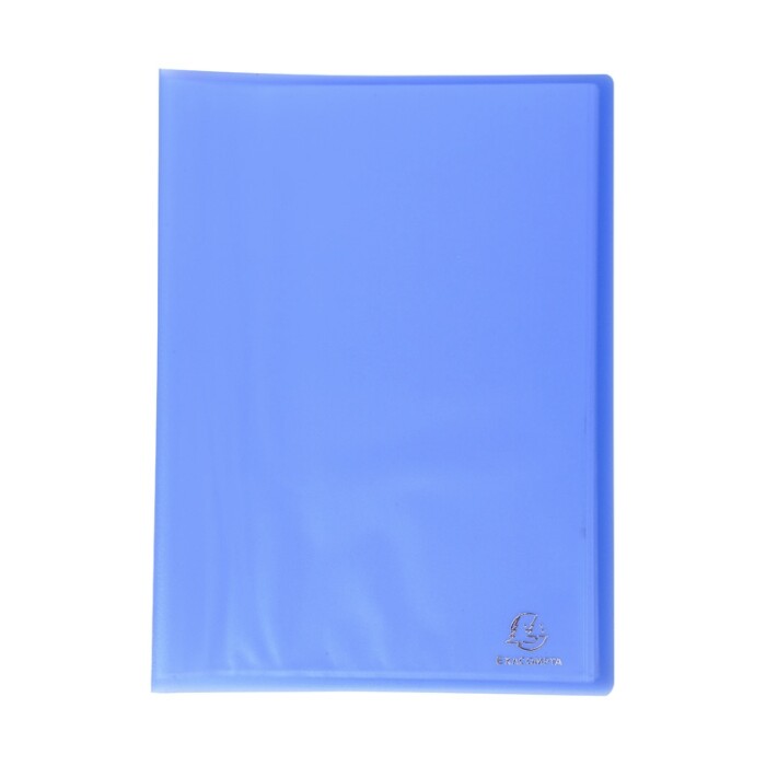 Sichthüllenmappe Chromaline inkl. 30 Hüllen, A4, blau