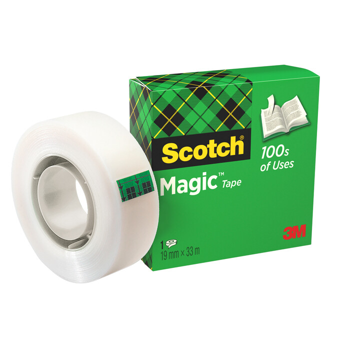 SCOTCH Magic Klebeband 19 mm x 33 m