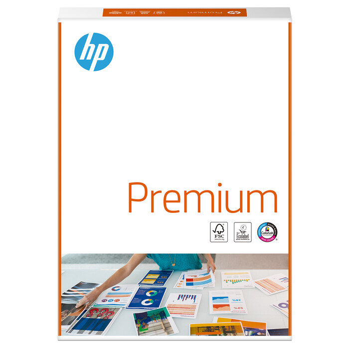 HP Kopierpapier Premium A4 250 Blatt weiß