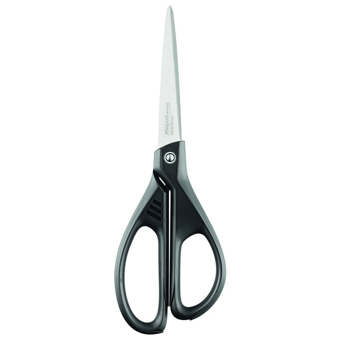 MAPED Schere Essentials Green 21 cm schwarz/grau