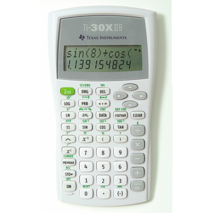 TEXAS INSTRUMENTS Taschenrechner TI-30X II inklusive Batterie