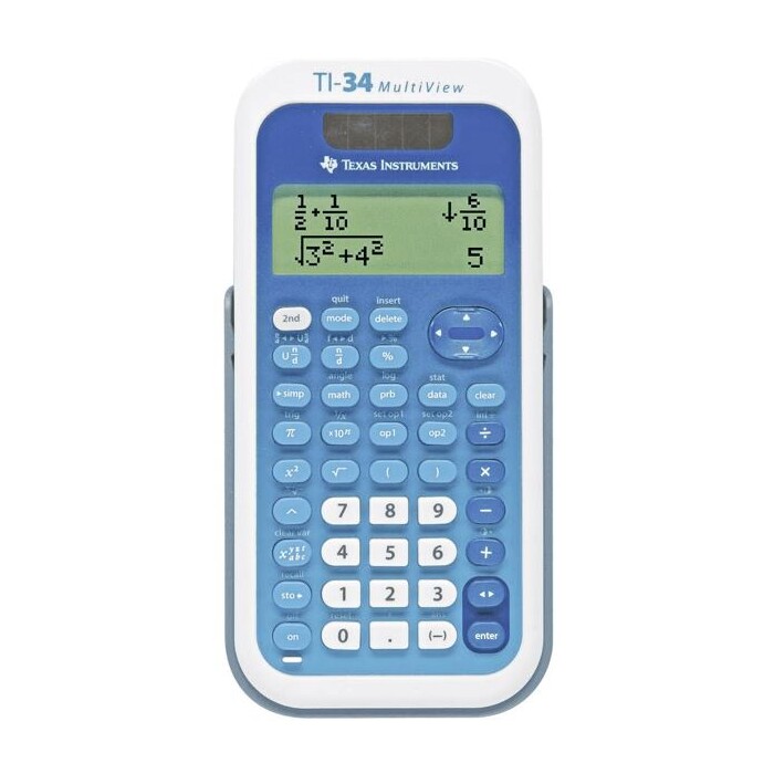 TEXAS INSTRUMENTS Taschenrechner TI 34 MultiView türkis