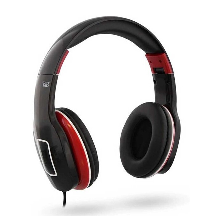 T'NB Headset On Air kabelgebunden schwarz/rot