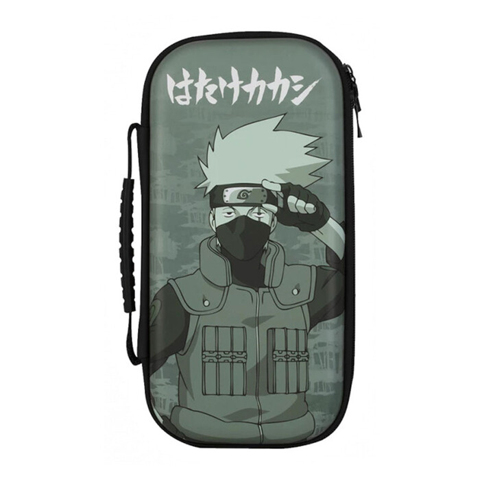 KONIX Transportcase Naruto Shippuden Kakashi für Nintendo Switch grün