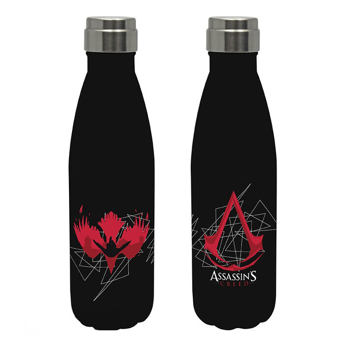 Trinkflasche Assassin's Creed Crest 500 ml schwarz