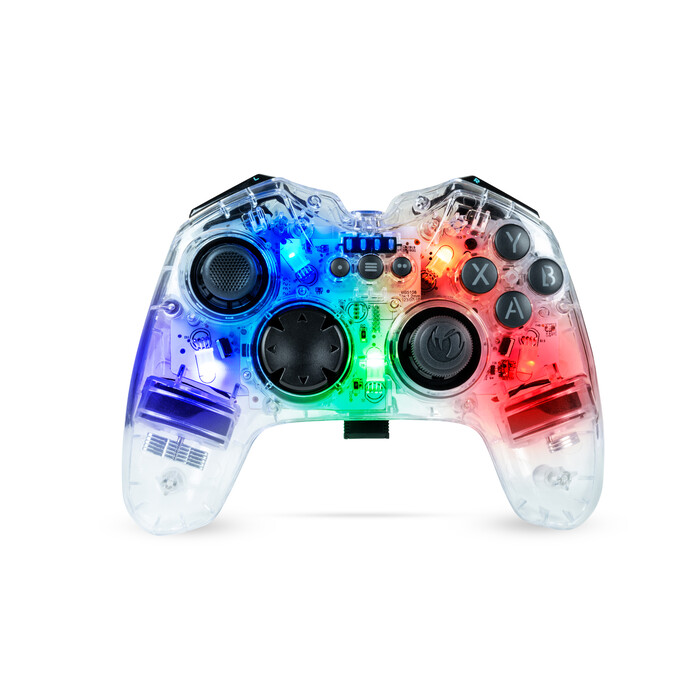 NACON Wireless-Controller GC-200WLRGB für PC transparent