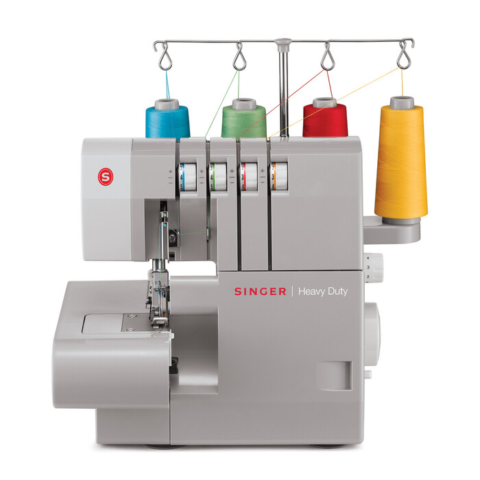 SINGER Nähmaschine Heavy Duty Overlock 14HD854 grau