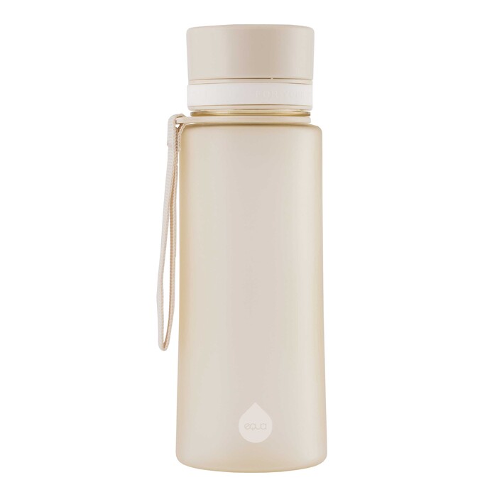 EQUA Trinkflasche aus Tritan BPA-frei 600 ml sand