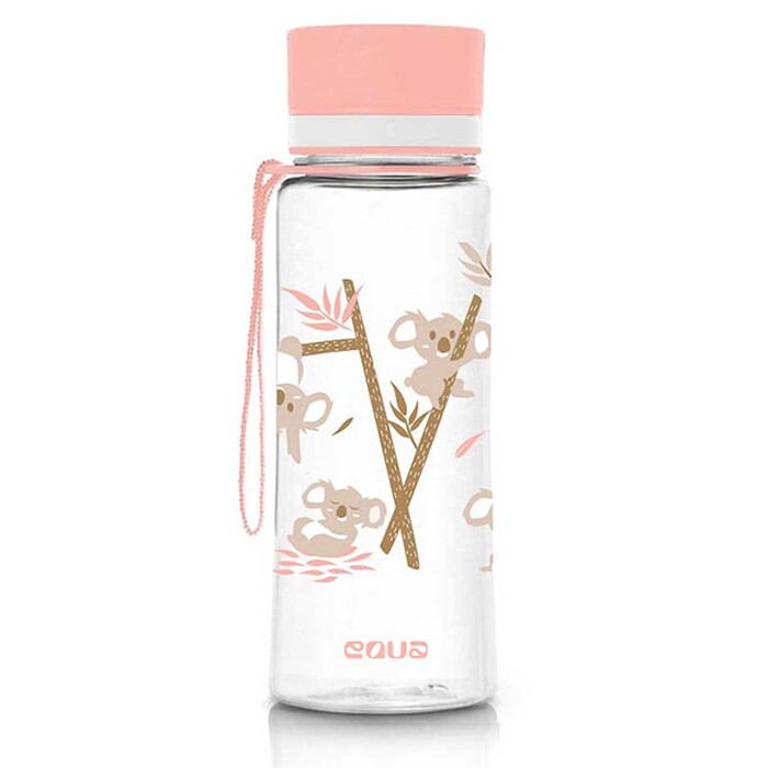 EQUA Trinkflasche Playground BPA-frei 600 ml rosa