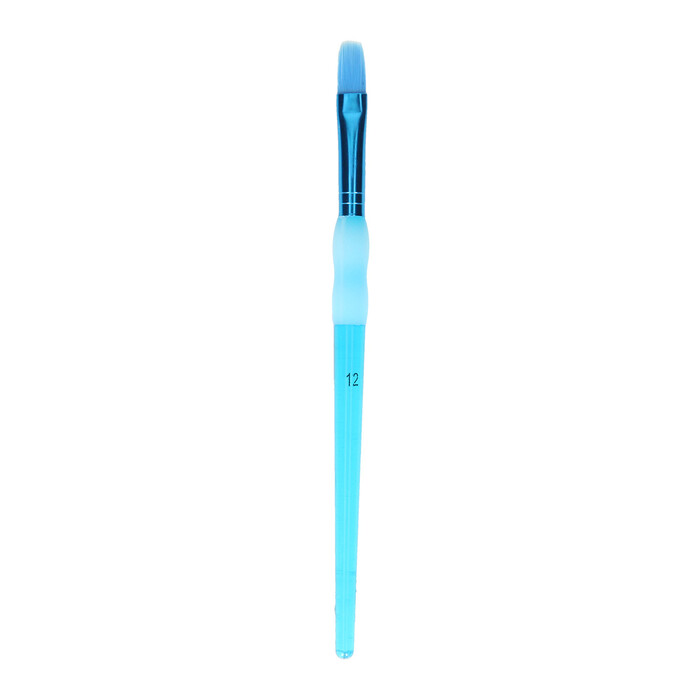 Borstenpinsel Gr. 12, blau