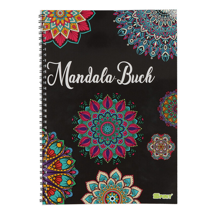 Malbuch Mandala bunt