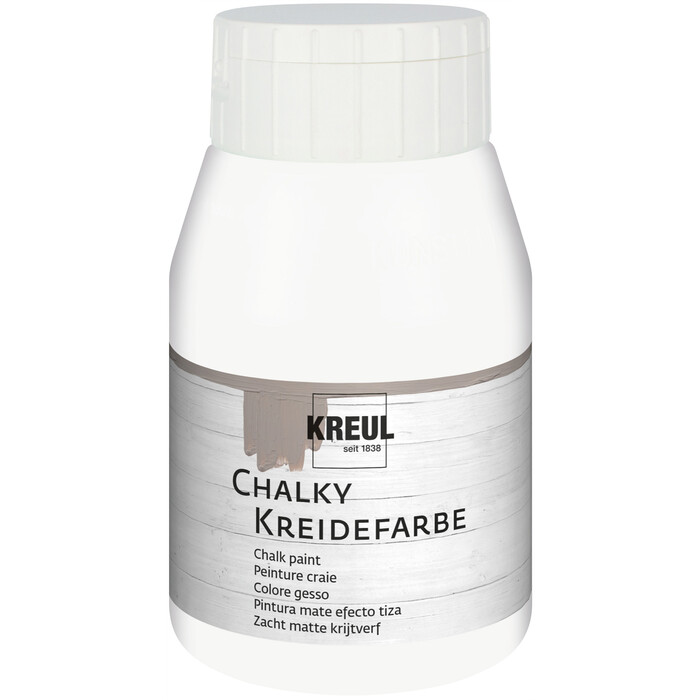 KREUL Chalky Kreidefarbe 500 ml white cotton