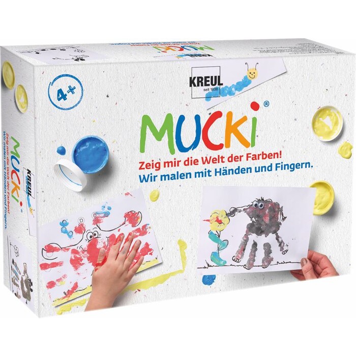 KREUL Fingerfarben Mucki 59 Teile