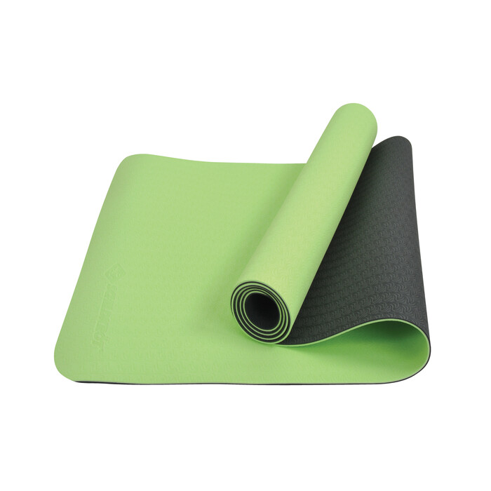 SCHILDKRÖT Yogamatte 4 mm lime/anthrazit