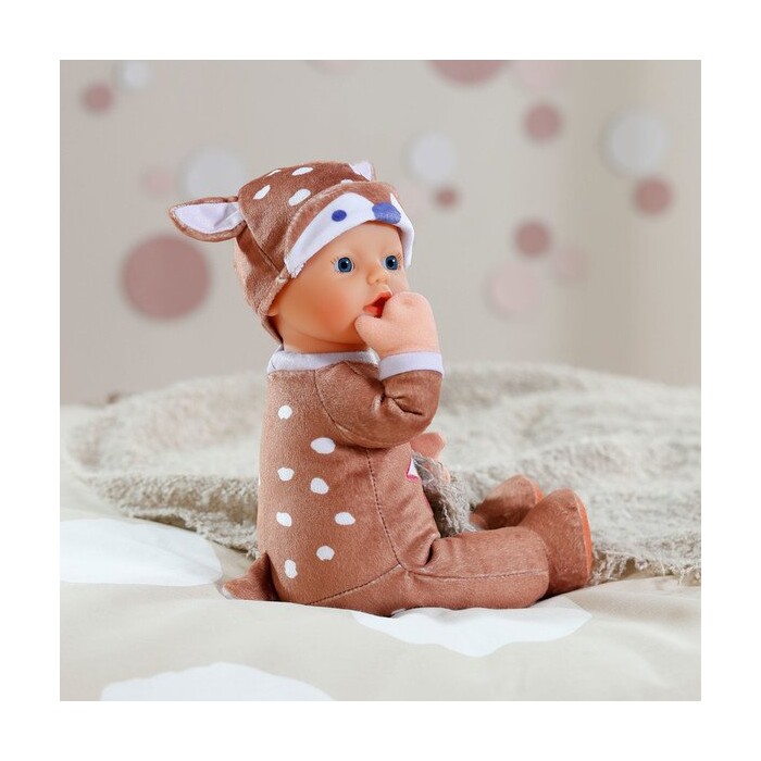 MGA ZAPF CREATION Baby Born for babies Sleepy Reh 30 cm braun