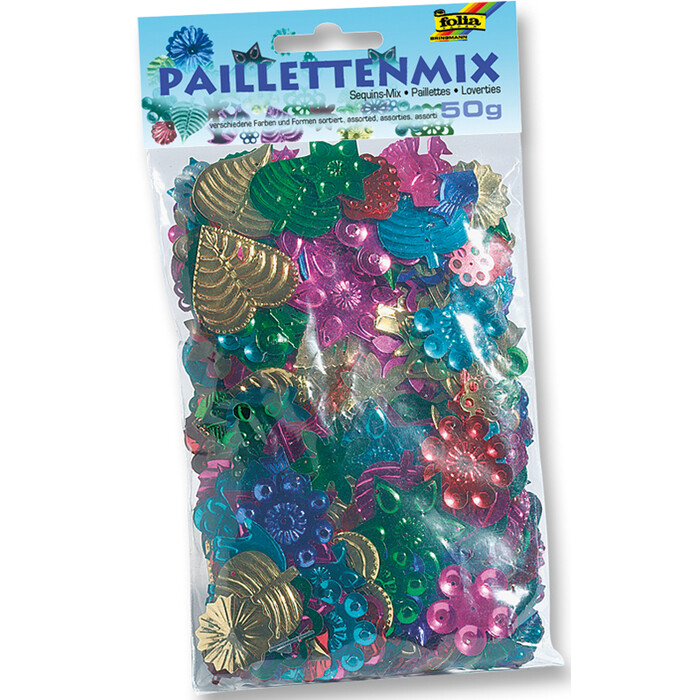 FOLIA Pailletten-/Streudekomix 50 g