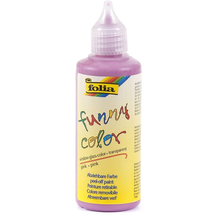 FOLIA Funny Color Window 80 ml pink
