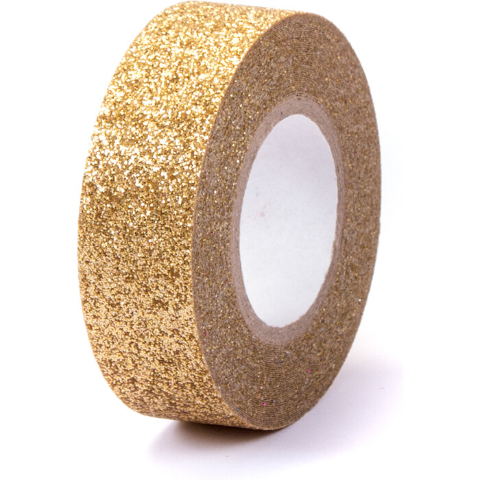 Washi Tape Glitzer 15 mm x 5 m gold