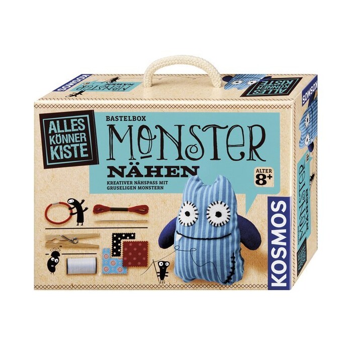 KOSMOS Bastelbox Monster nähen bunt