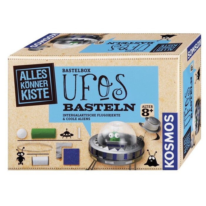 KOSMOS Bastelbox Ufos basteln bunt
