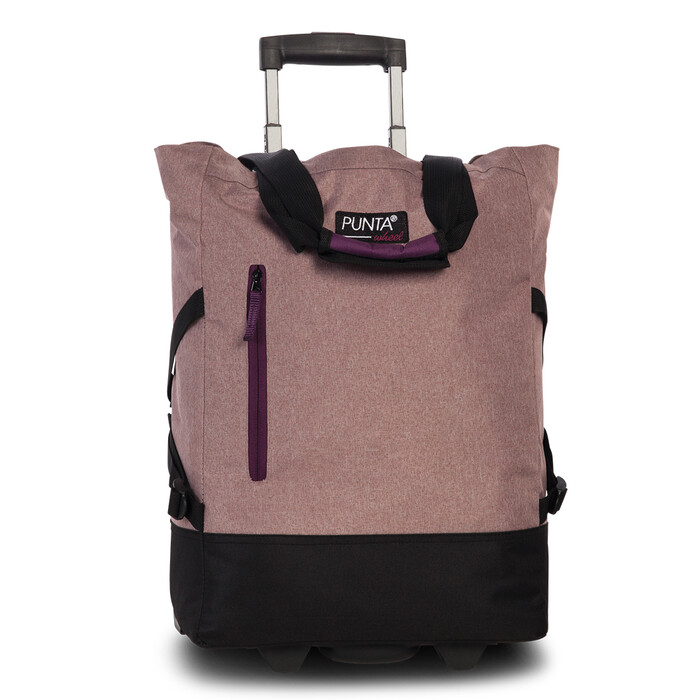 Einkaufstrolley Punta 33 Liter altrosa