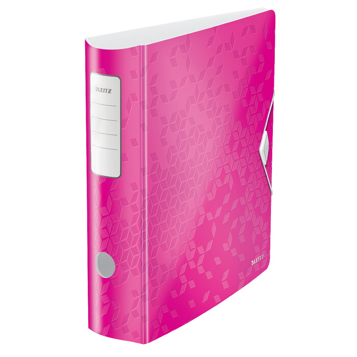 LEITZ Ordner WOW A4 8 cm pink