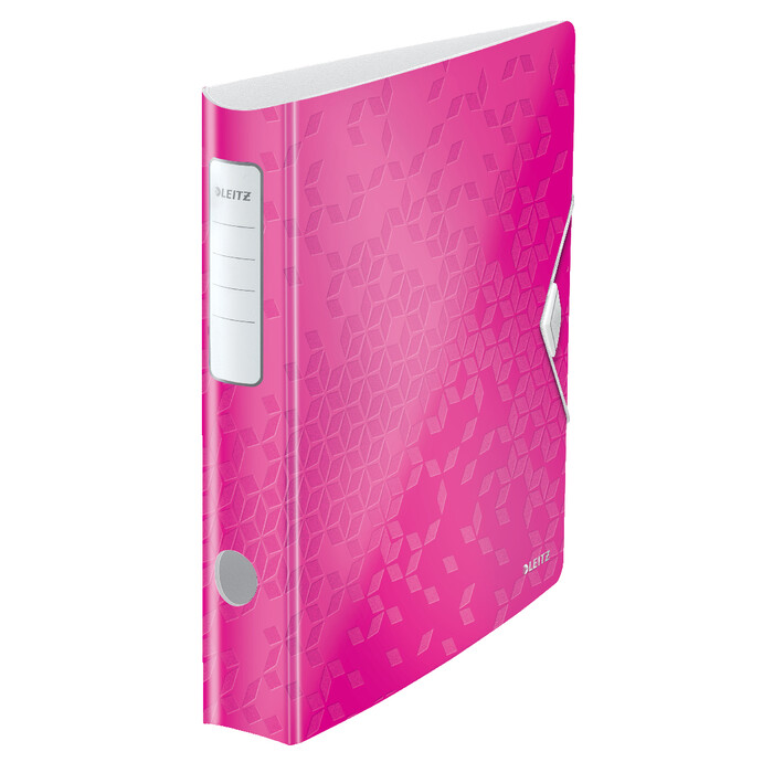 LEITZ Ordner WOW A4 6 cm pink
