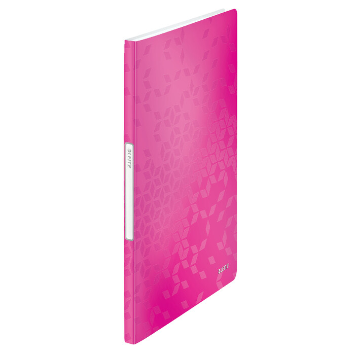 LEITZ Sichtbuch WOW mit 20 Hüllen A4 pink