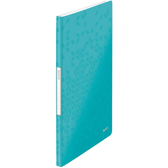 LEITZ Sichtbuch WOW mit 20 Hüllen A4 eisblau