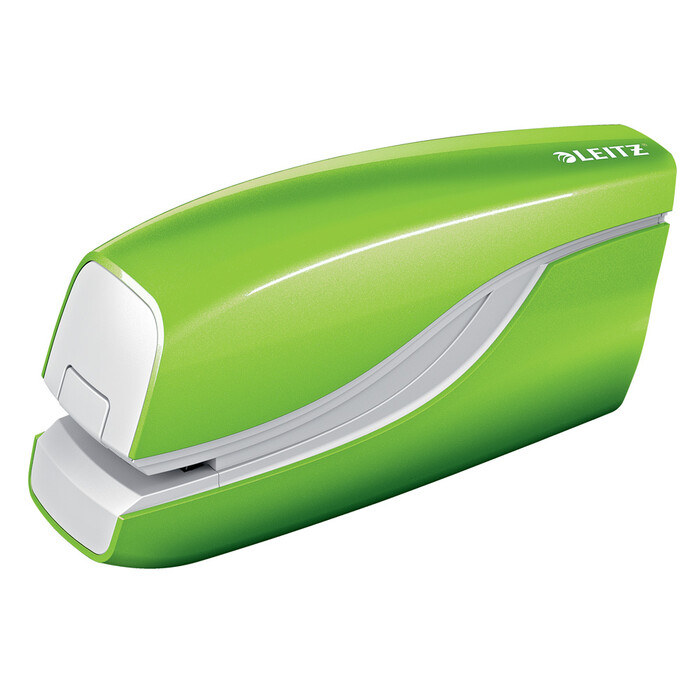LEITZ Heftgerät elektronisch Wow für 10 Blatt grün