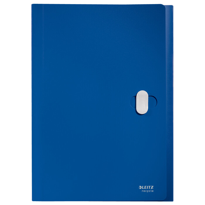 LEITZ Fächermappe A4 Recycle PP blau