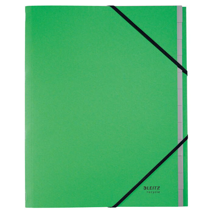 LEITZ Ordnungsmappe A4 Recycle Karton grün