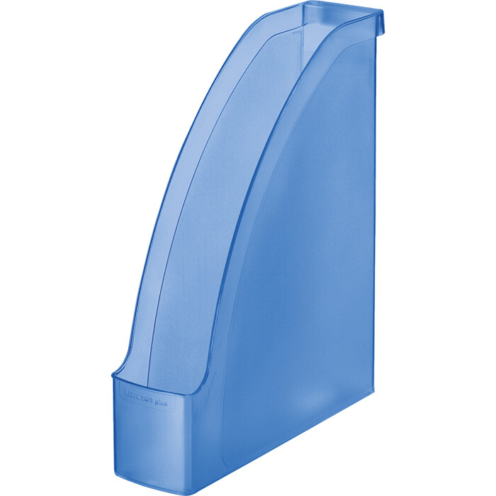 LEITZ Stehsammler A4 blau frost transparent