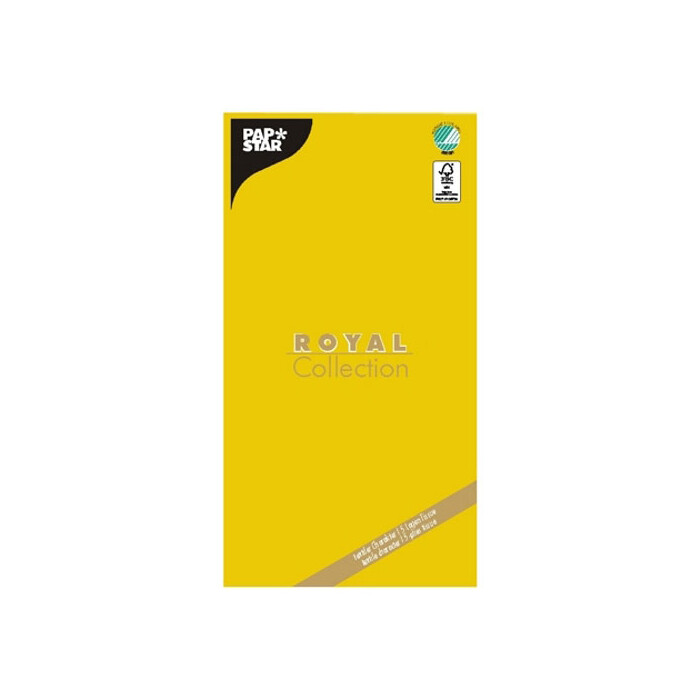PAPSTAR Tischdecke Royal Selection 120 x 180 cm gelb