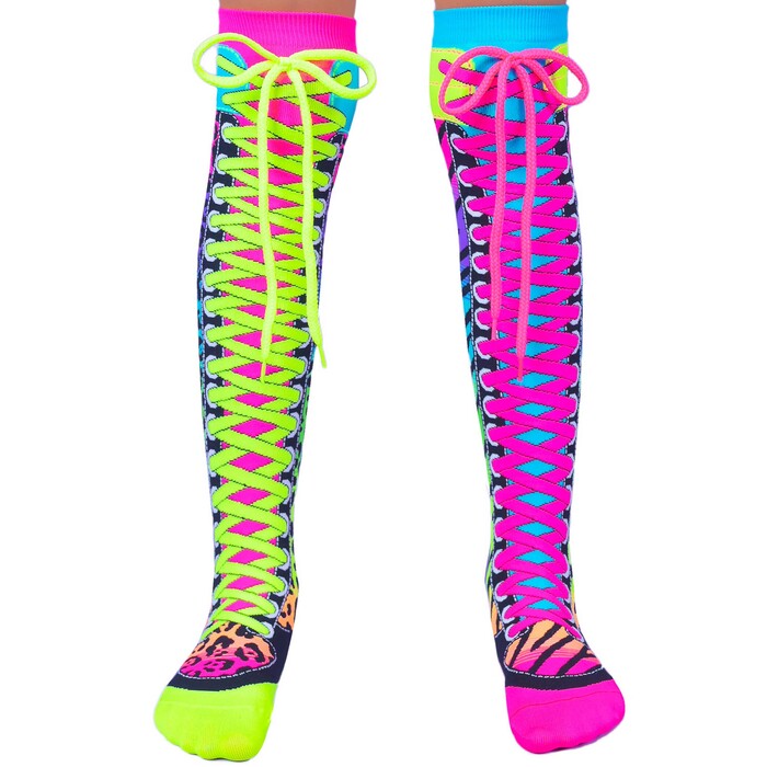 MADMIA Overknee-Socken Safari Socks 1 Paar Einheitsgröße bunt