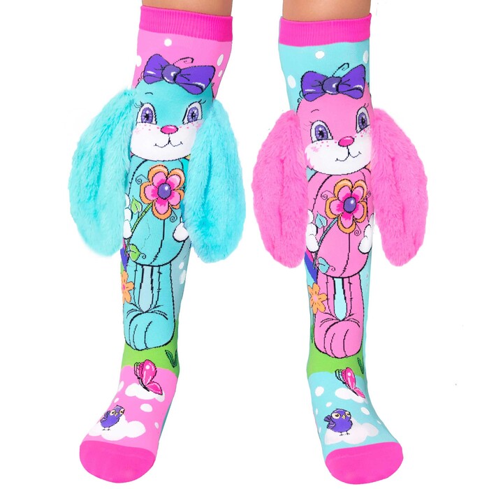 MADMIA Overknee-Socken Hunny Bunny Socks 1 Paar Einheitsgröße bunt