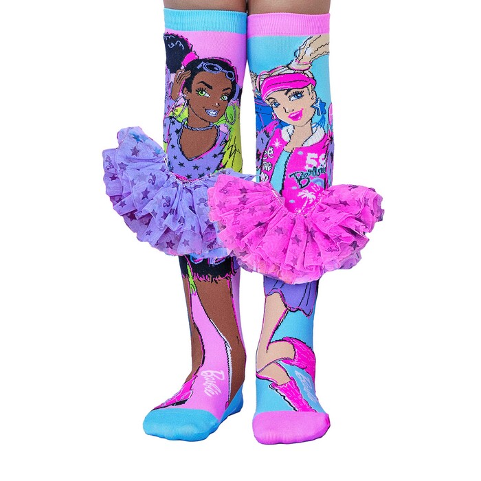 MADMIA Overknee-Socken Barbie Socks 1 Paar Einheitsgröße bunt