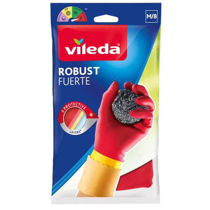 VILEDA Haushaltshandschuhe Robust Größe M