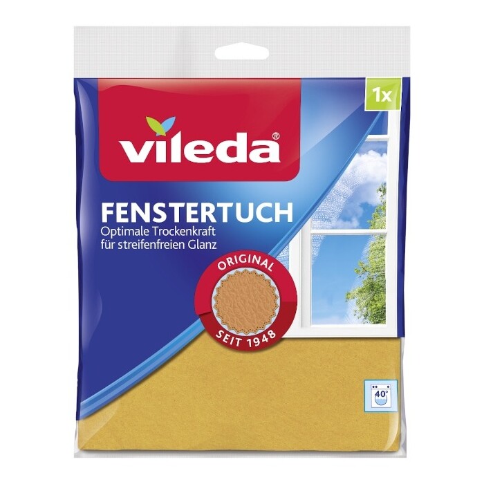 VILEDA Fenstertuch gelb
