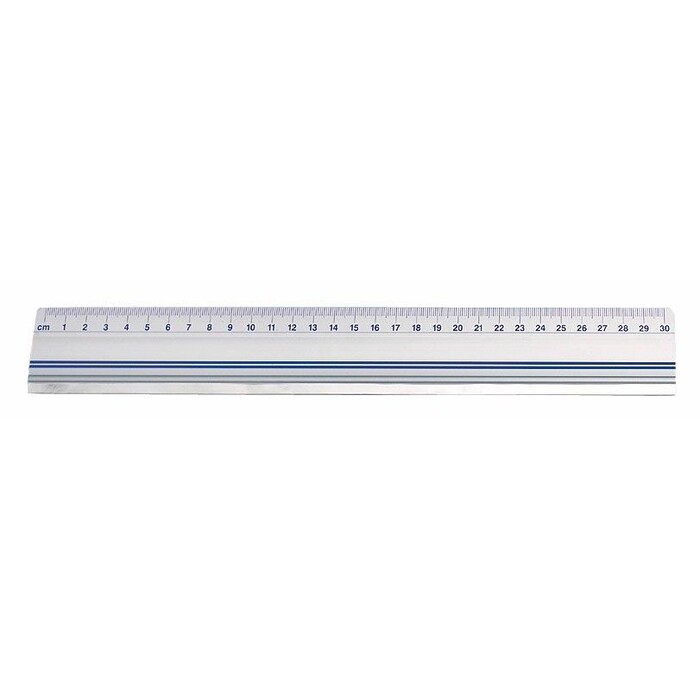WEDO Schneidelineal 30 cm Aluminium