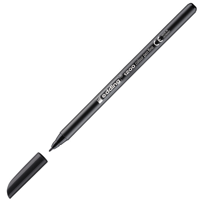 EDDING Fasermaler 1200 1mm schwarz