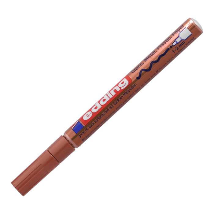 EDDING Lackmarker 751 Rundspitze 1-2 mm kupfer