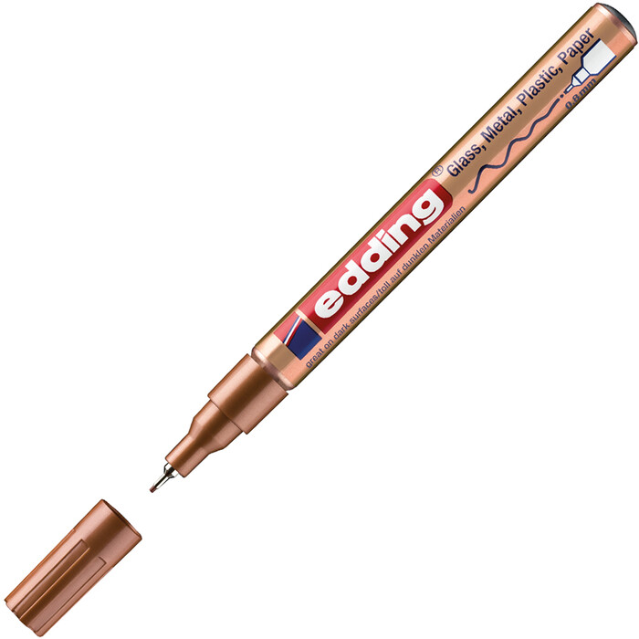 EDDING Lackmarker 780 Nadelspitze 0,8 mm kupfer